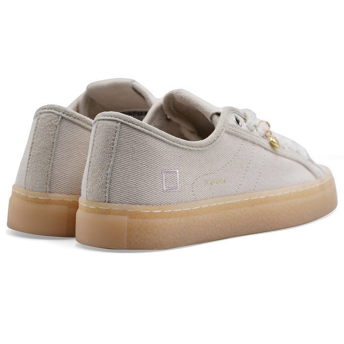 Sneakers Donna D.A.T.E. Tender Dream Avorio Look Casual Urban