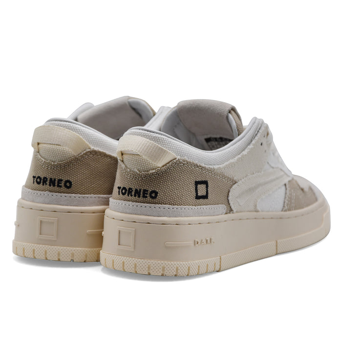 DATE Women's Sneakers Fringed Natural Design Street Tournament