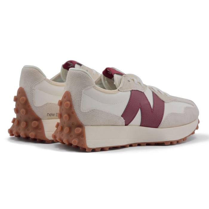 Sneakers New Balance 327 Donna Moonbeam Burgundy Suede Nylon
