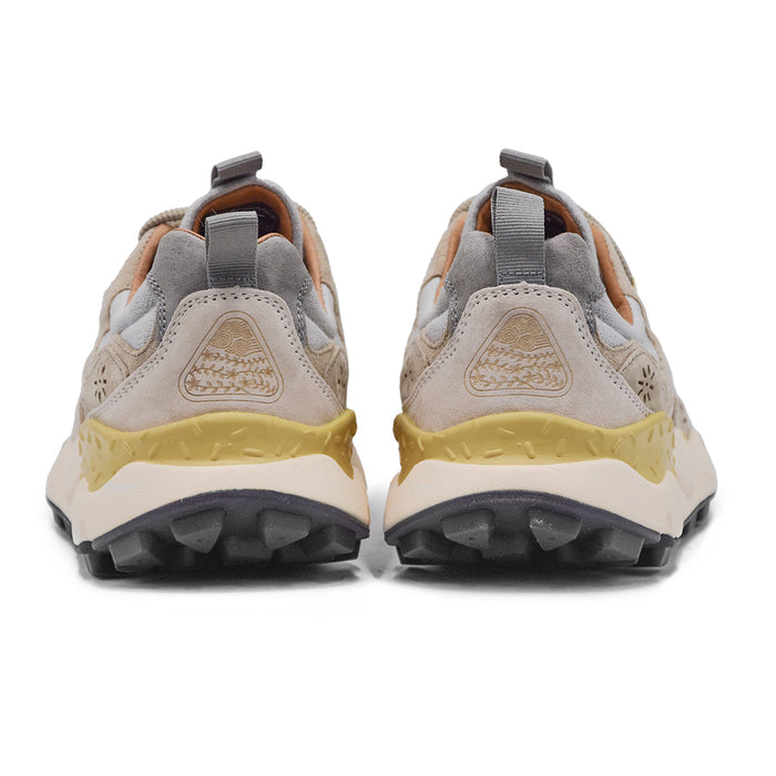 Sneakers Uomo Taupe Trattate Con Agion Flower Mountain Yamano