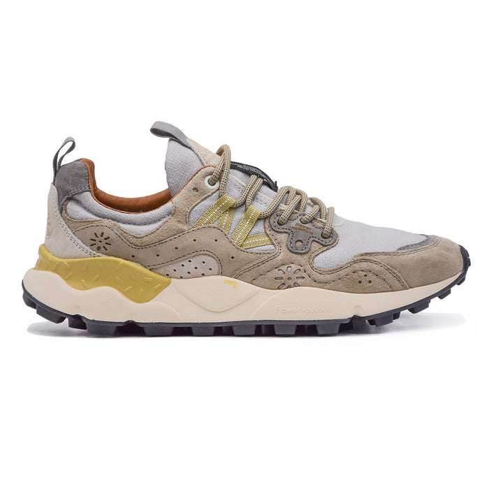 Sneakers Uomo Taupe Trattate Con Agion Flower Mountain Yamano