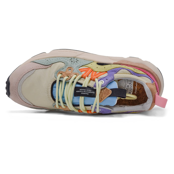Sneakers Flower Mountain Rosa Multi Donna Tomaia Overlapping