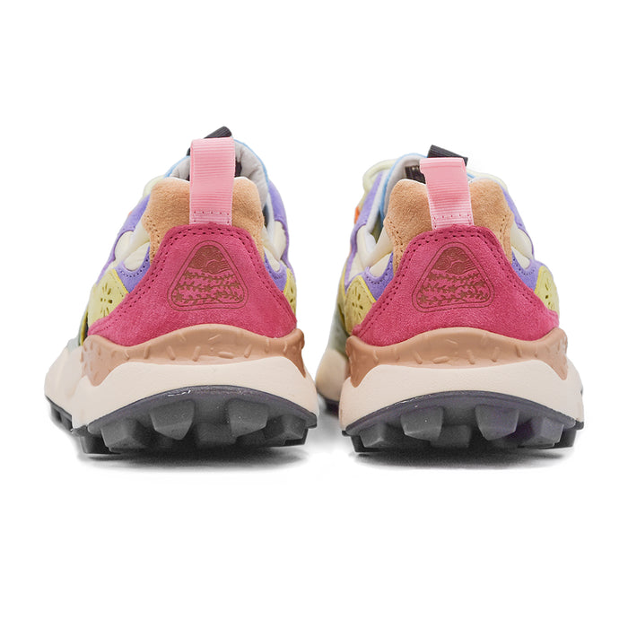 Sneakers Flower Mountain Rosa Multi Donna Tomaia Overlapping