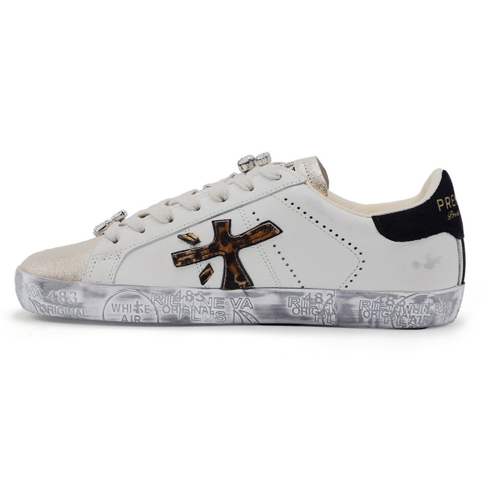 Sneakers Premiata Steven 7605K Donna Bianco Leo #UnlikeButTrue