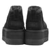 Classic Ultra Mini Platform Ugg Donna Nero Beatles Asimmetrico