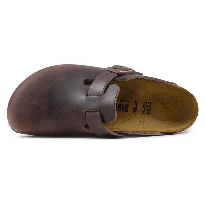 Sabot Birkenstock Boston Uomo Pelle Oliata Birkenstock Boston
