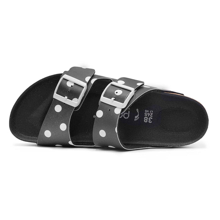 Birkenstock Papillio Arizona Black Polka Dot Women's Platform