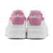 Sneakers Bianco Rosa Gaelle Donna Con Fussbett Interno Estraibile