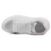 Gaelle Sneakers Donna Ecopelle Bianco Dettaglio Rosa Posteriore