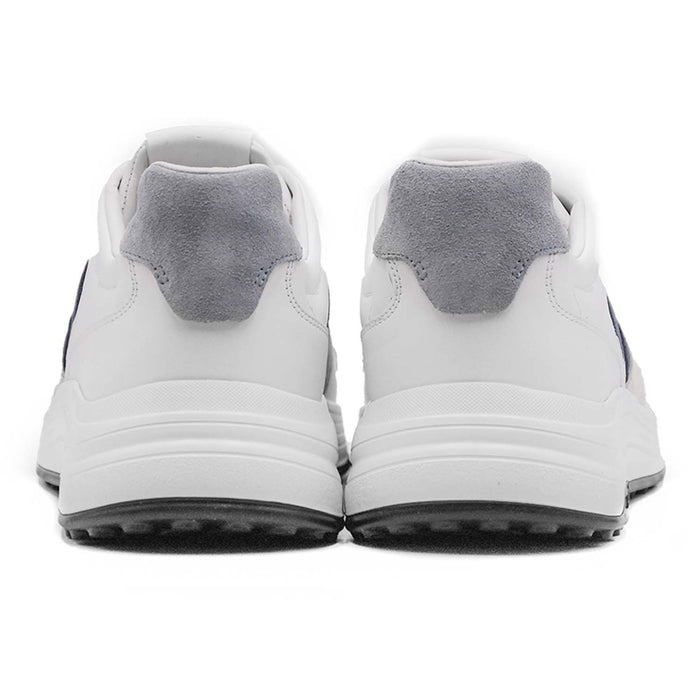 Hogan Sneakers Uomo Hyperlight Bianco Blu Con Inserti Punzonanti