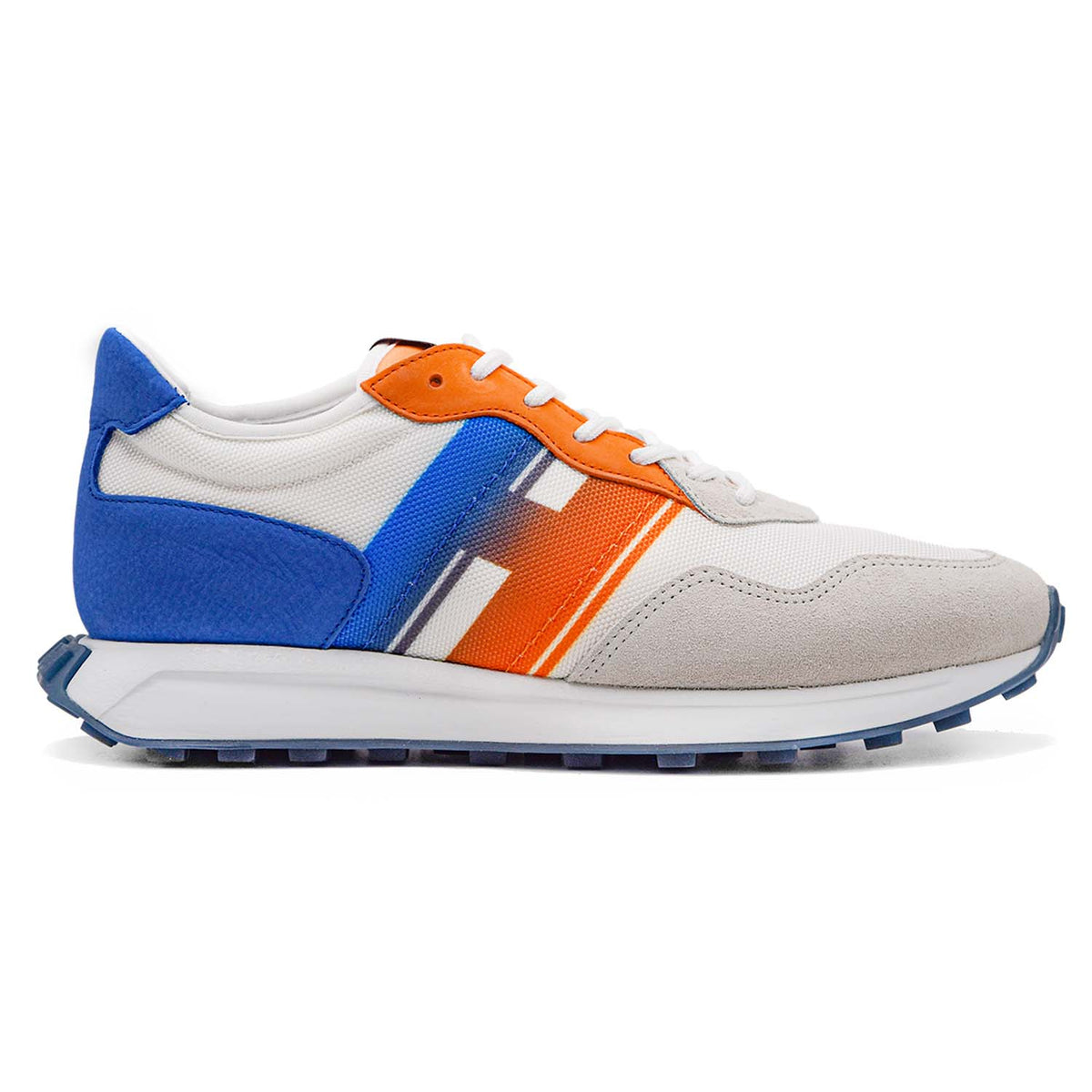 Hogan H601 Sand Men's Sneakers With New Side Dégradé Print