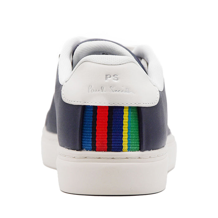 Sneakers Paul Smith Blu Nastro Stripe Colorato Uomo Posteriore