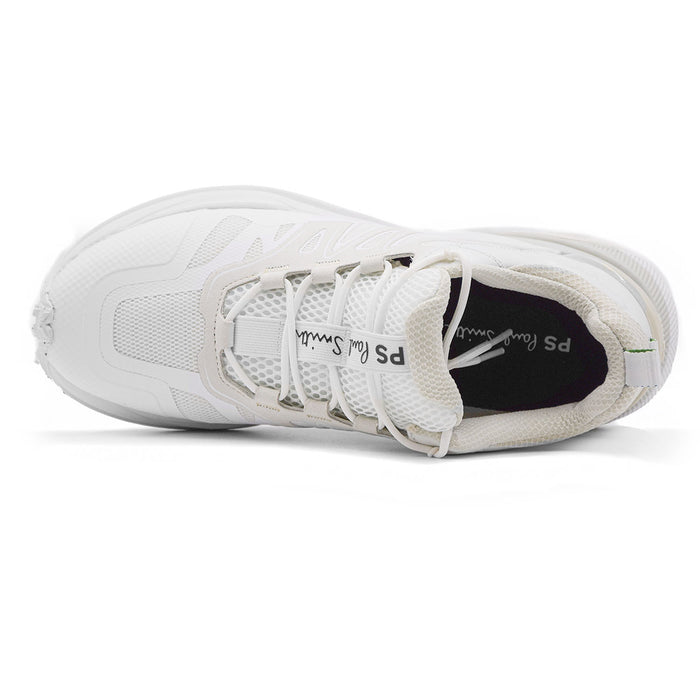 Paul Smith Sneakers Pryor Uomo Bianco Monocromo Suola Aderente
