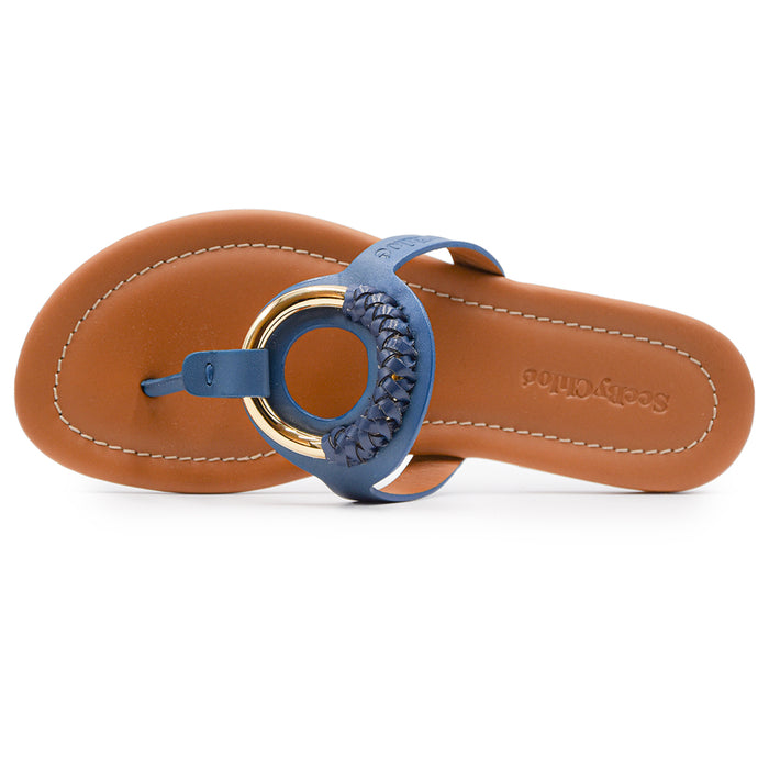 Sandali da ragazzo blu con stampa laterale Lumberjack Bing Sandali da ragazzo blu con stampa laterale Lumberjack Bing
