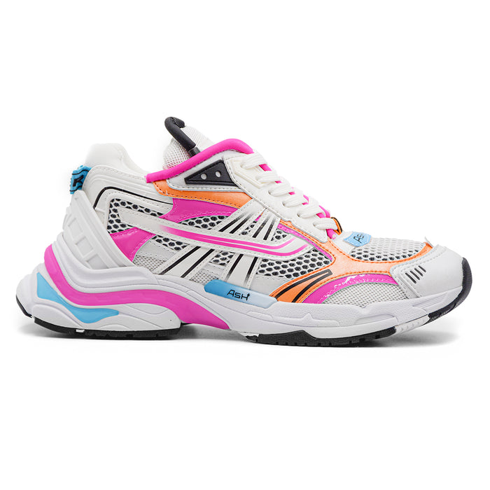 Ash Sneakers Race Multicolore Donna Con  Microfibra Levigata