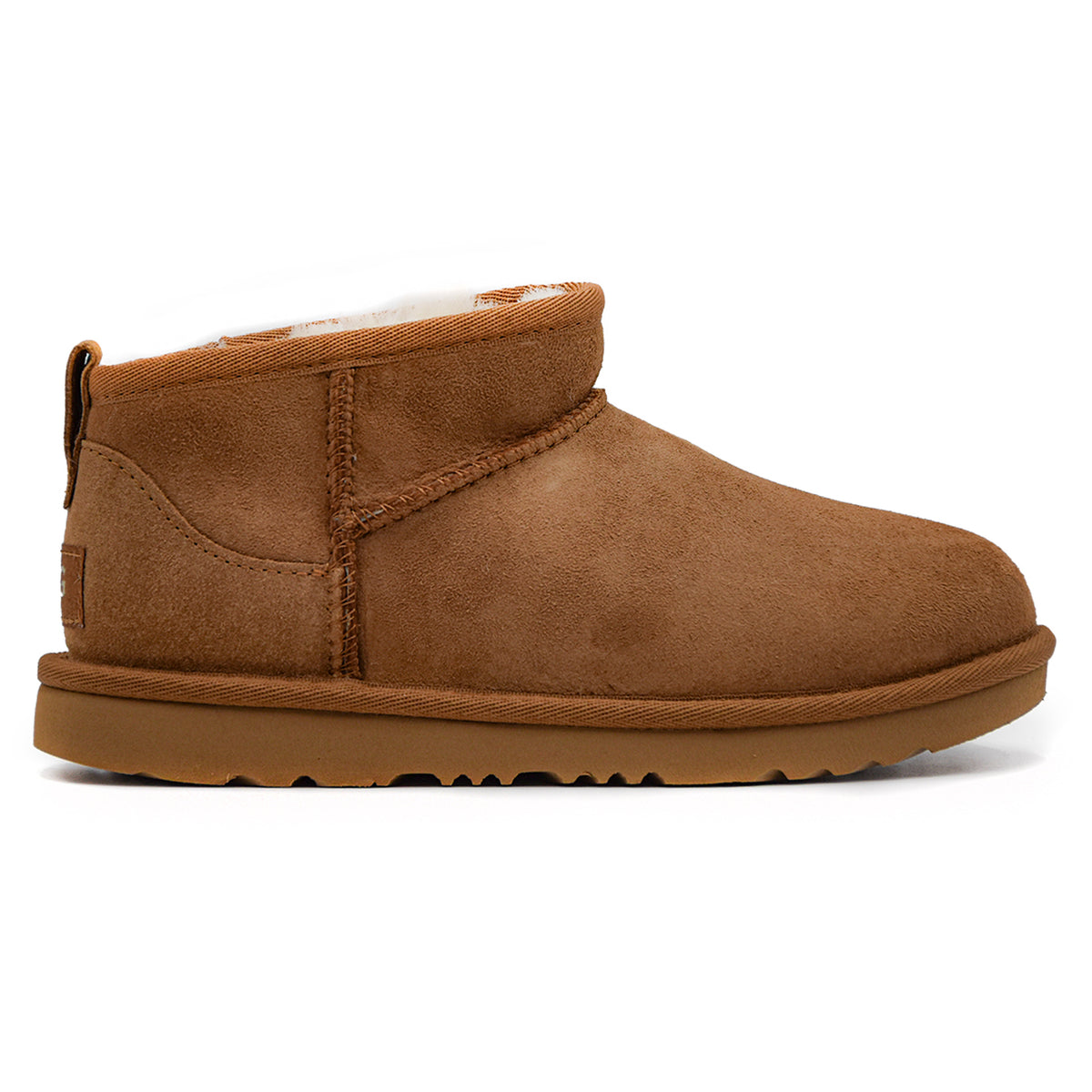 Ultra Mini Ugg Stivaletti Bambino Tabacco A Linea Asimmetrica | Sabot ...