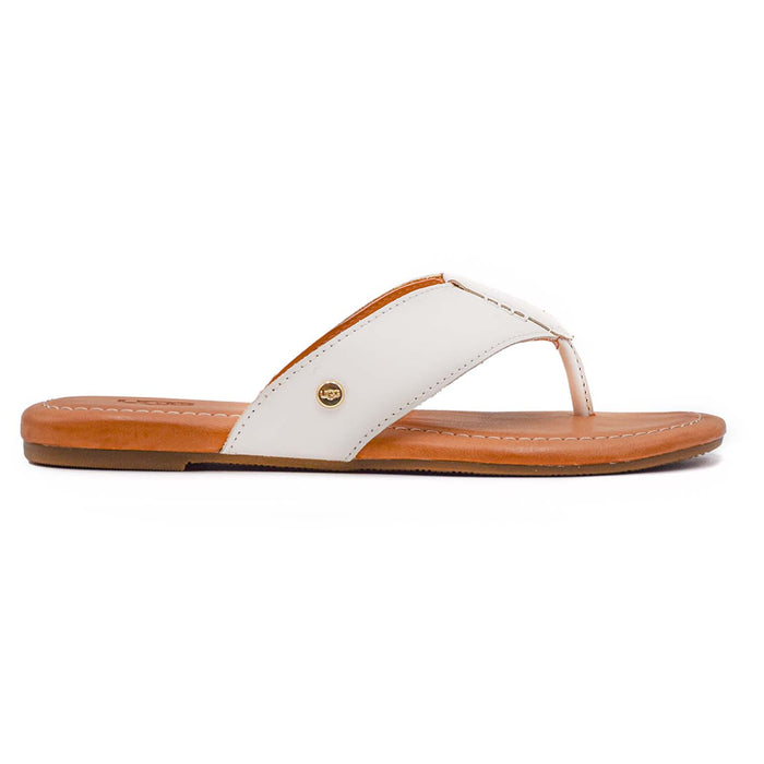 Ugg Carey Flip Women's Sandals White Cushioned Foam Sole