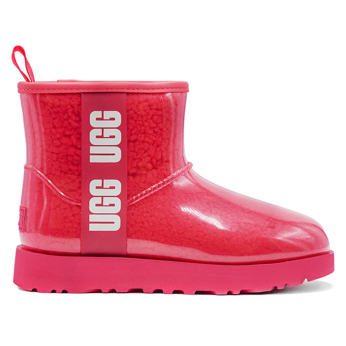 Ugg Clear Mini Pink Women's Ankle Boots Monobloc Injection Upper