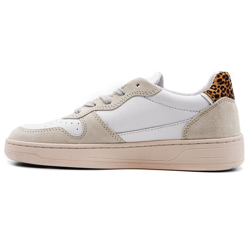 D.A.T.E. Sneakers Donna Court Colored Bianco Tallone Animalier